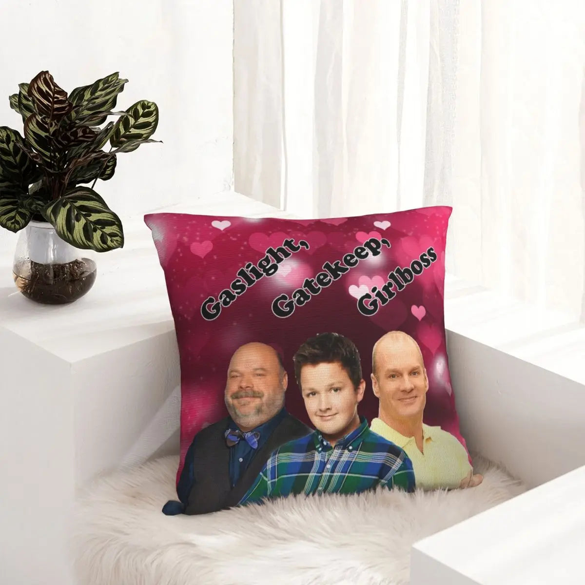 Bertram Gibby Bob Duncan Gaslight Square Pillow Covers