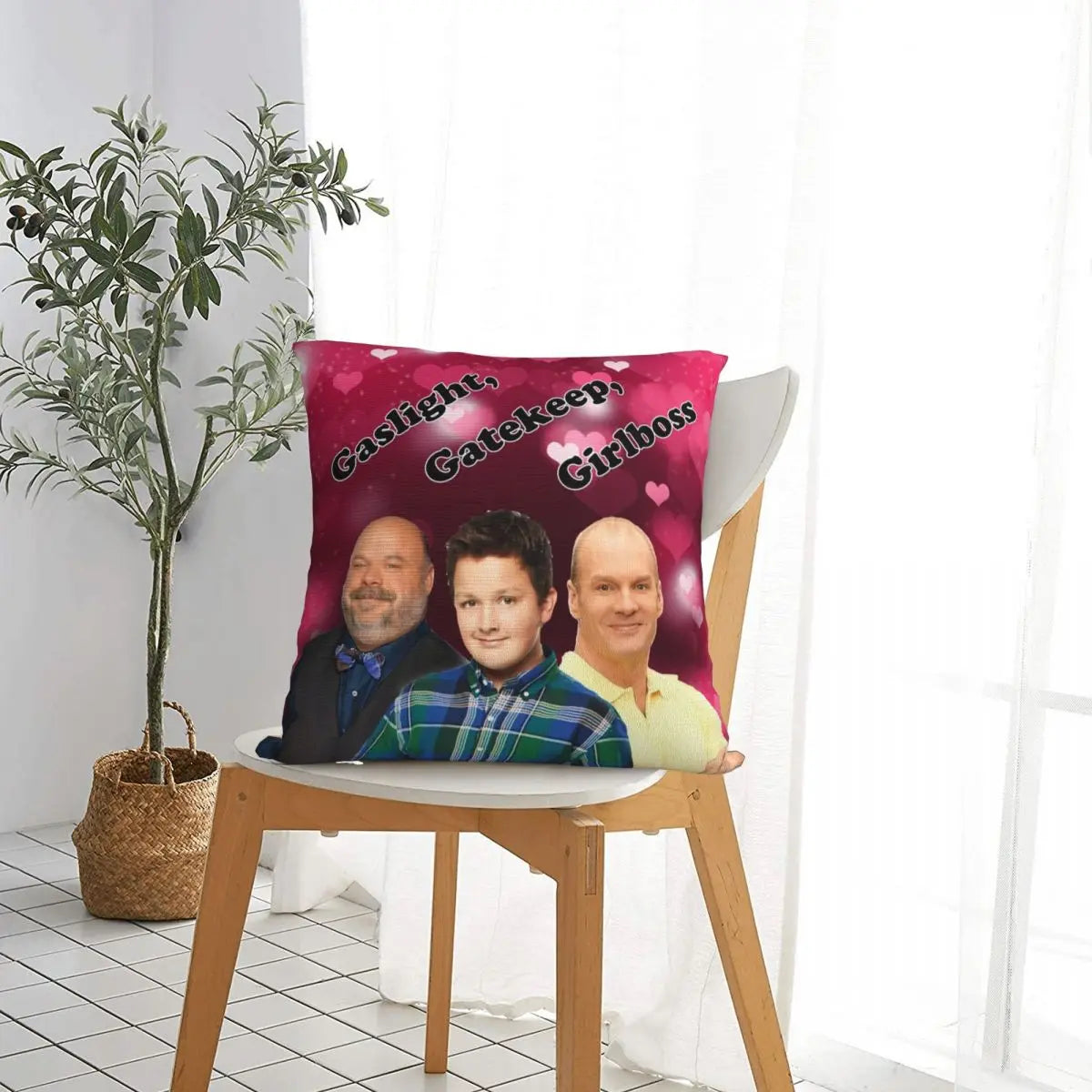 Bertram Gibby Bob Duncan Gaslight Square Pillow Covers