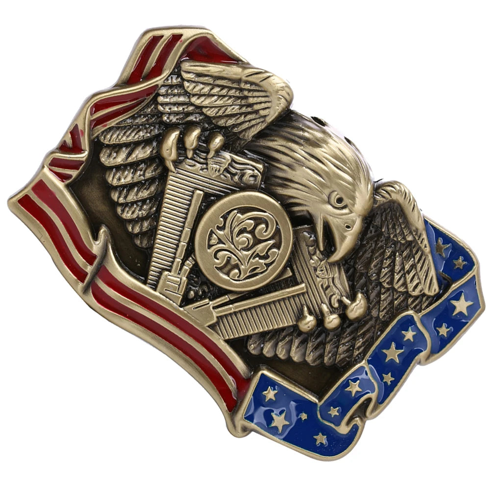 Retro Western Cowboy Rodeo Belt Buckle