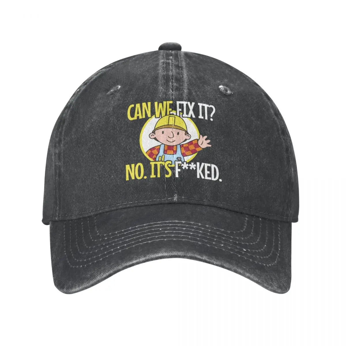 Vintage Bob The Builder Can We Fix It Baseball Cap