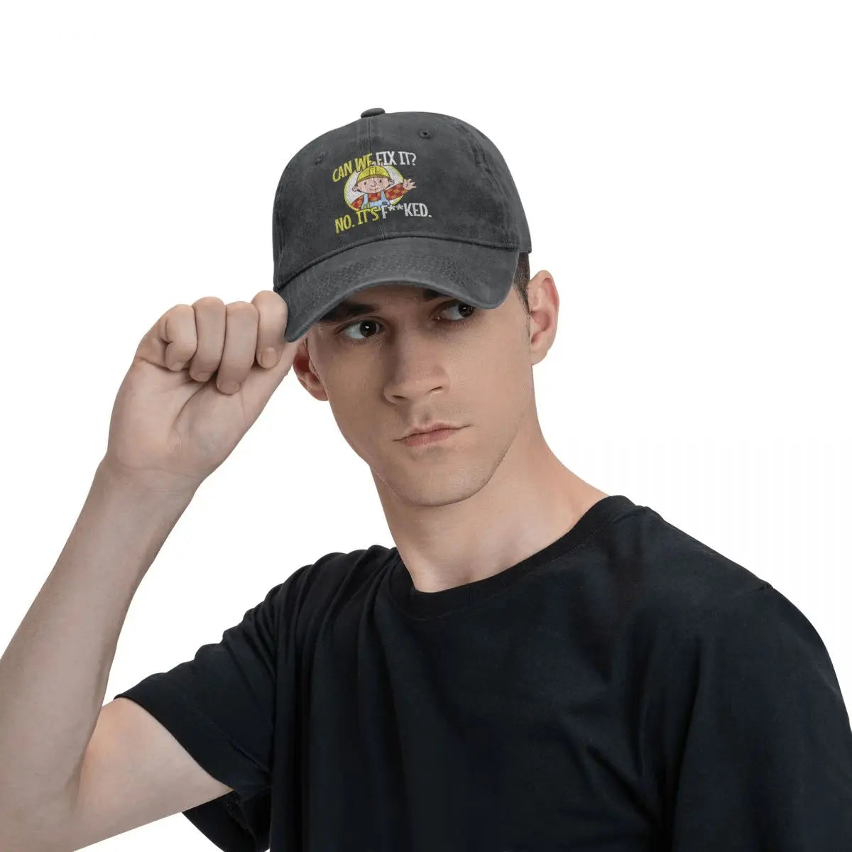 Vintage Bob The Builder Can We Fix It Baseball Cap