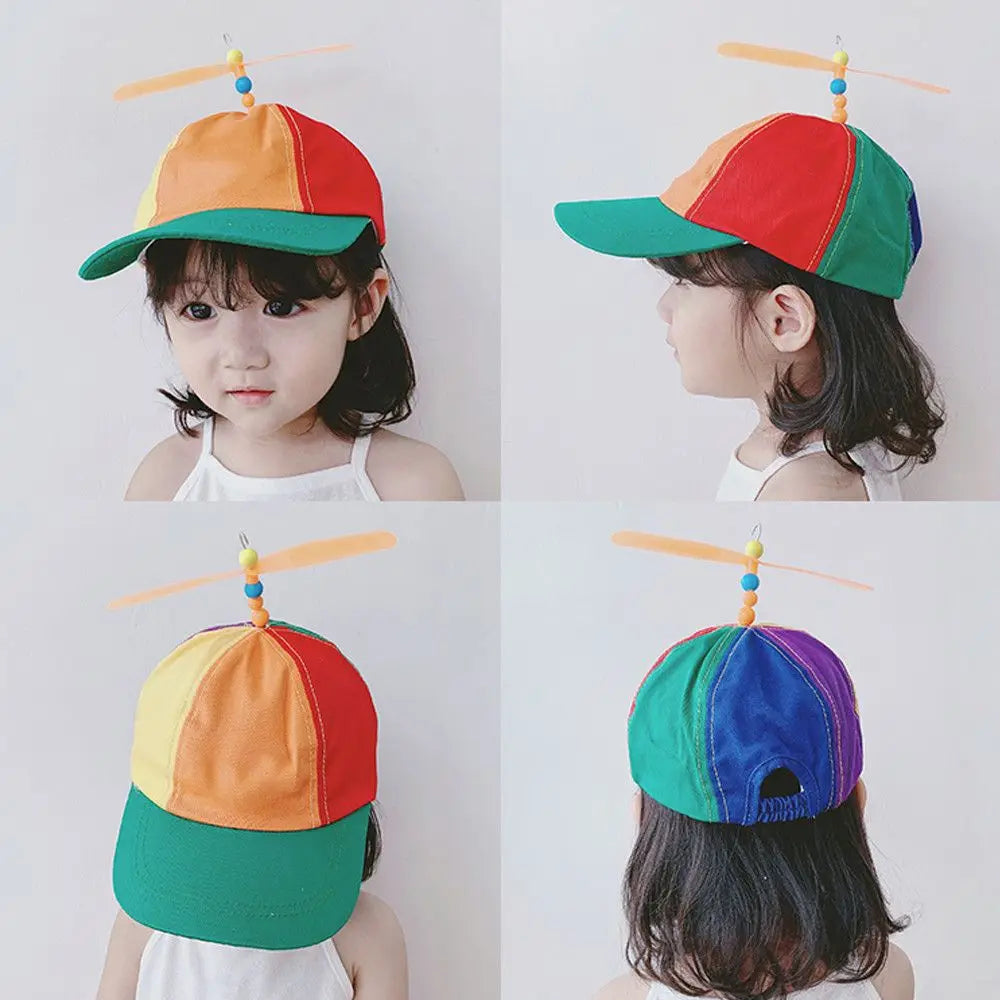 Rainbow Sun Cap