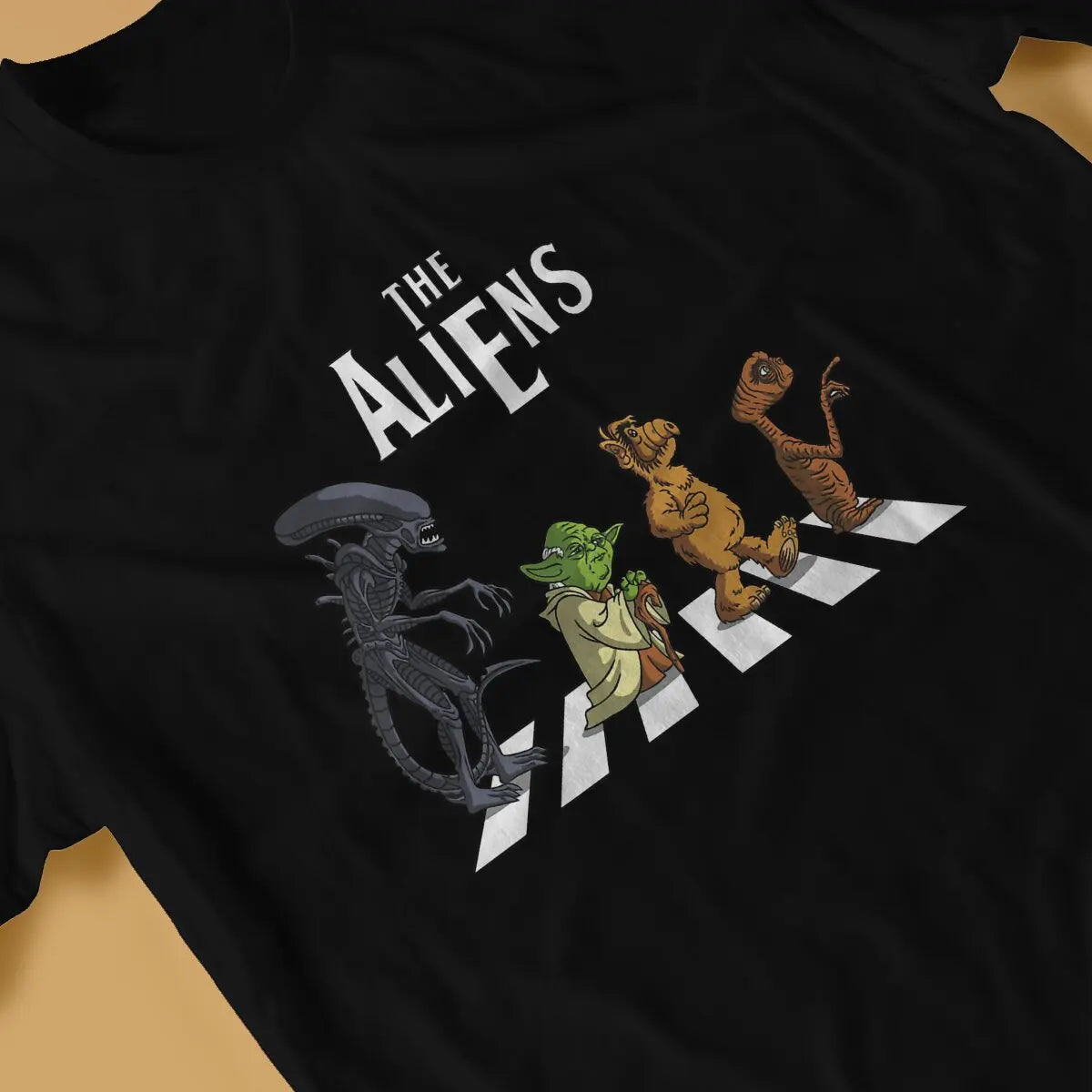 Alien Abbey Road T-shirt