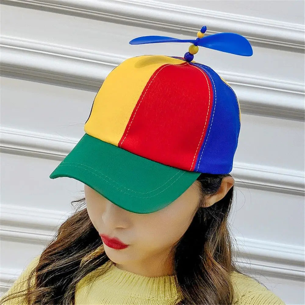 Rainbow Sun Cap