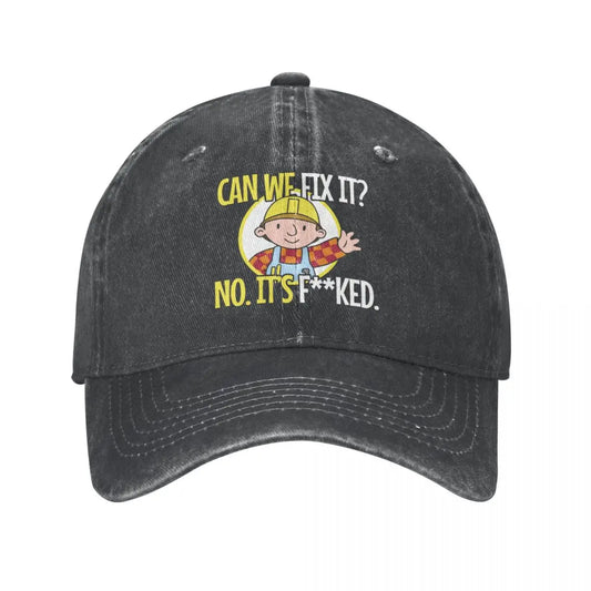 Vintage Bob The Builder Can We Fix It Baseball Cap