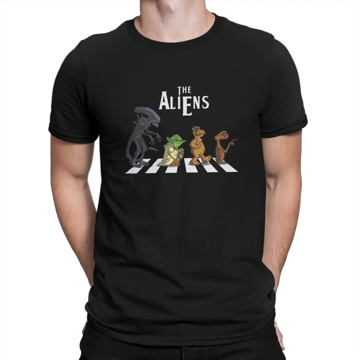 Alien Abbey Road T-shirt